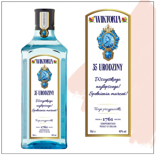 GIN BOMBAY SAPPHIRE - Offrez une bouteille de Gin dans un coffret  personnalisé